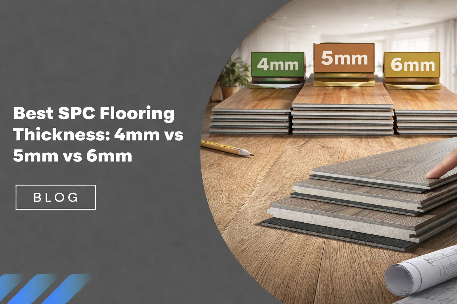 Best SPC Flooring Thickness: 4mm vs 5mm vs 6mm
